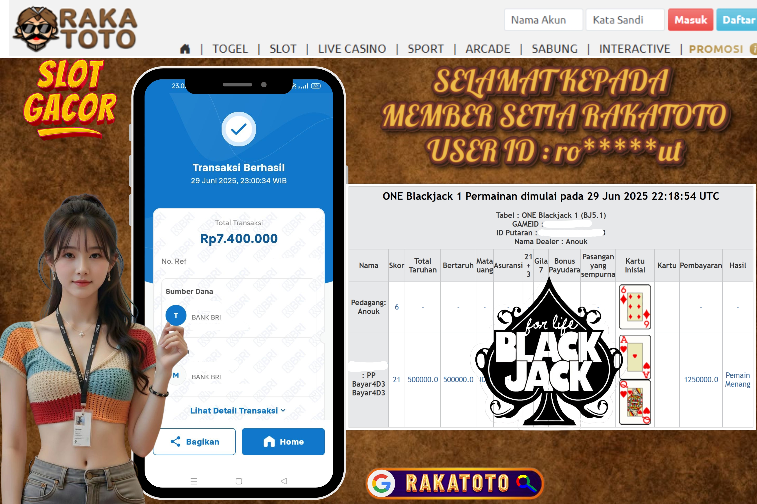 JACKPOT BLACK JACK